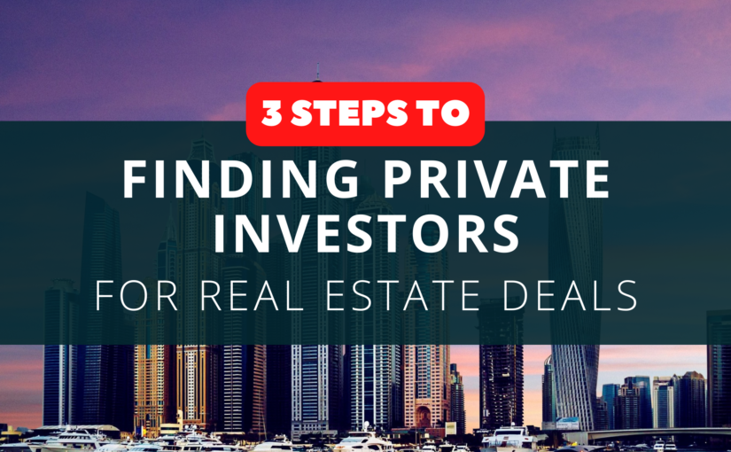 Finding Private Investors For Real Estate Deals (Online)